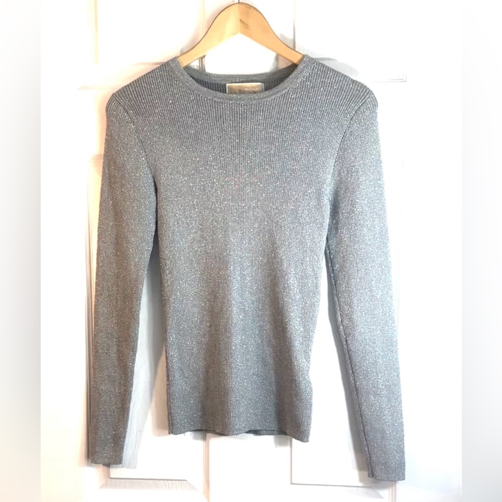 Michael by Michael Kors metallic shirt